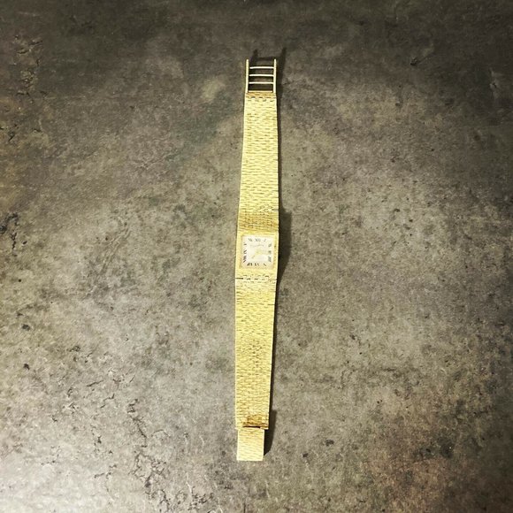 Ultra Rare Vintage Lucien Piccard 14K Gold Watch - Picture 3 of 6